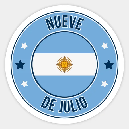 Nueve de Julio Sticker