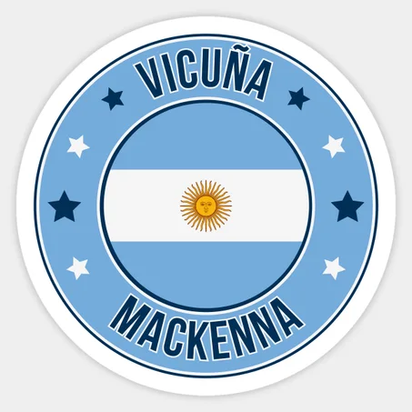 Vicuna Mackenna Sticker