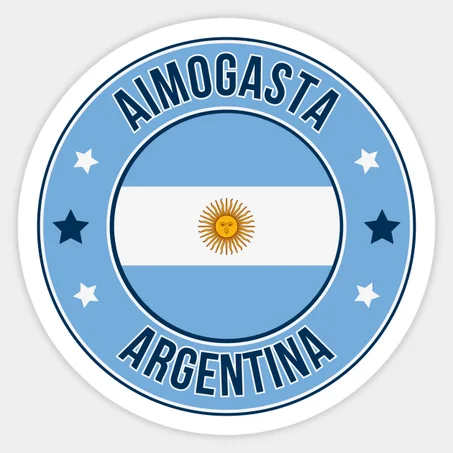 Aimogasta Sticker