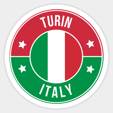 Turin Sticker