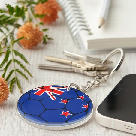 New Zealand Football Keychain