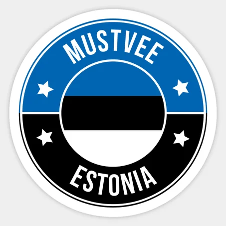 Mustvee Sticker