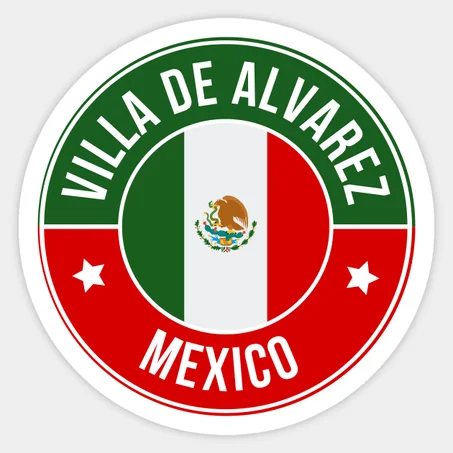 Villa de Alvarez Sticker