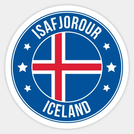 Isafjorour Sticker