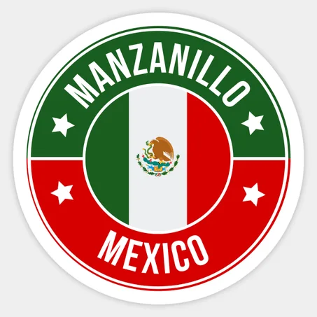 Manzanillo Mexico Sticker