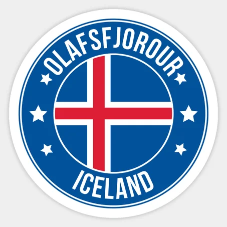 Olafsfjorour Sticker