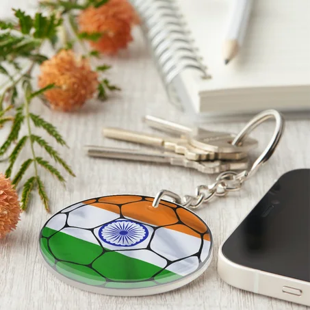 India Football Keychain