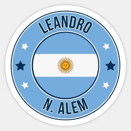 Leandro N. Alem Sticker