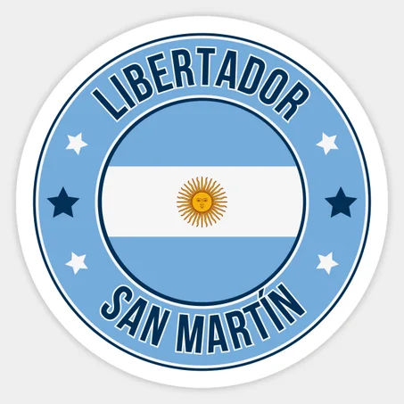 Libertador San Martin Sticker
