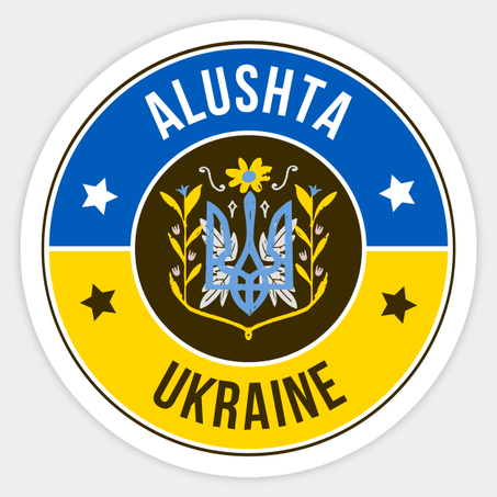 Alushta Sticker