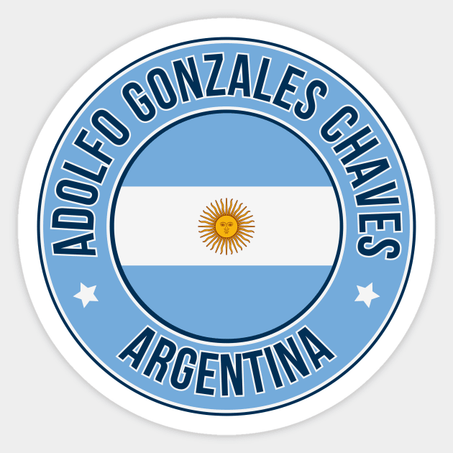 Adolfo Gonzales Chaves Sticker