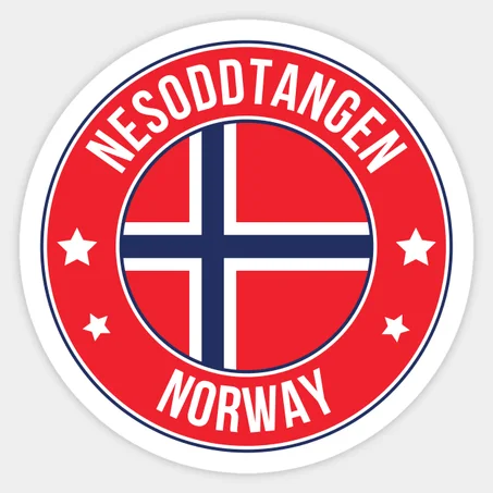 Nesoddtangen Sticker