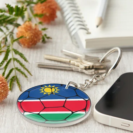 Namibia Football Keychain
