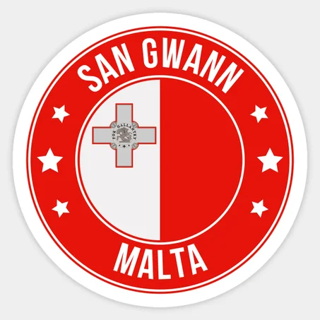 San Gwann Sticker