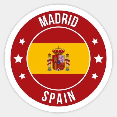 Madrid Sticker