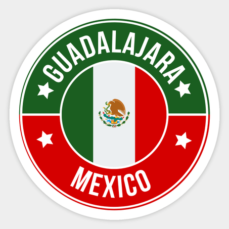 Guadalajara Mexico Sticker