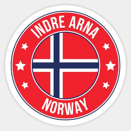 Indre Arna Sticker