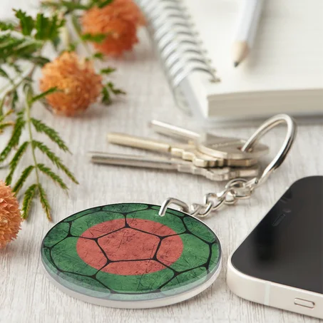 Bangladesh Football Keychain