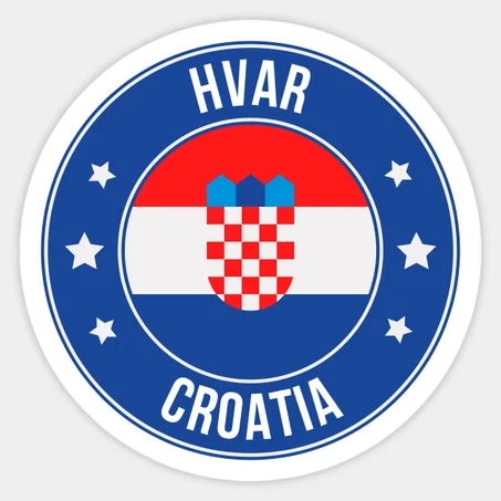 Hvar Sticker