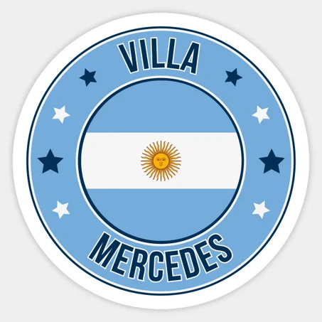 Villa Mercedes Argentina Sticker