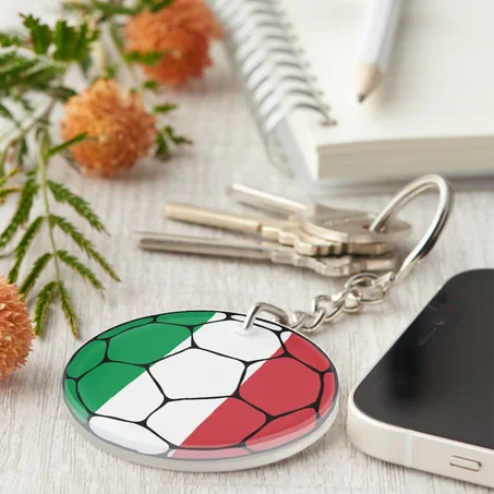 Italy Football Keychain