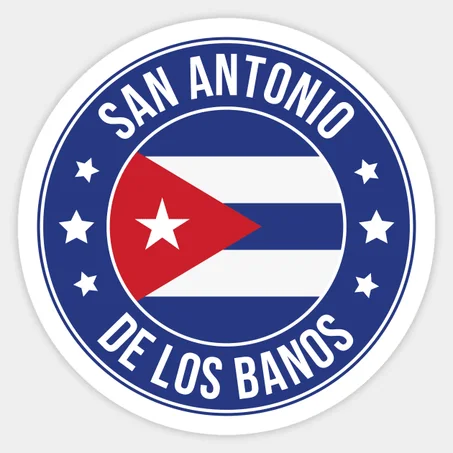 San Antonio de los Banos Sticker