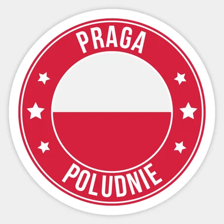 Praga Poludnie Sticker