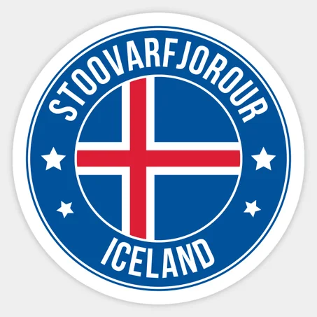 Stoovarfjorour Sticker