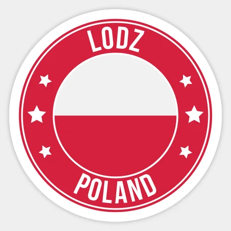 Lodz Sticker