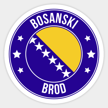 Bosanski Brod Sticker