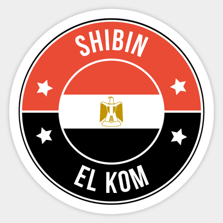 Shibin El Kom Sticker