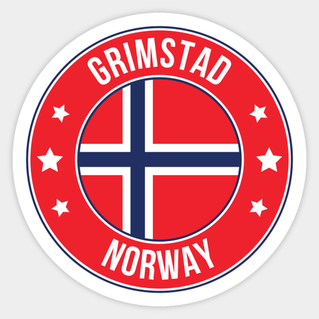 Grimstad Sticker