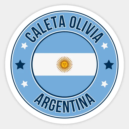 Caleta Olivia Sticker