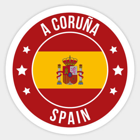 A Coruña Sticker