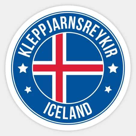 Kleppjarnsreykir Sticker
