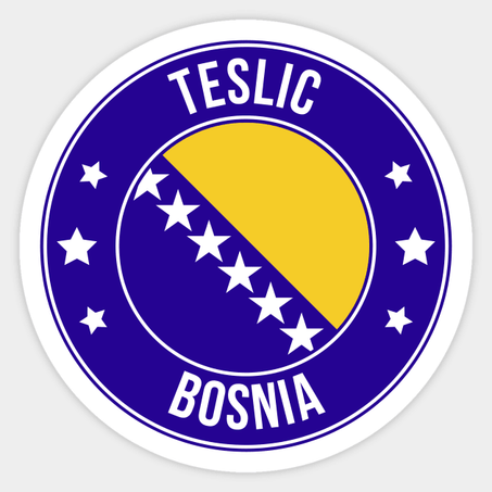 Teslic Sticker