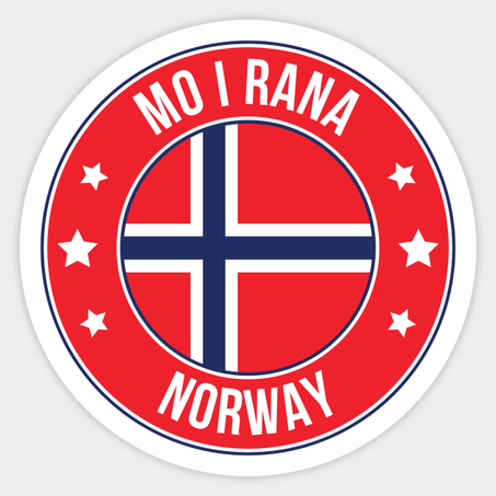 Mo I Rana Sticker