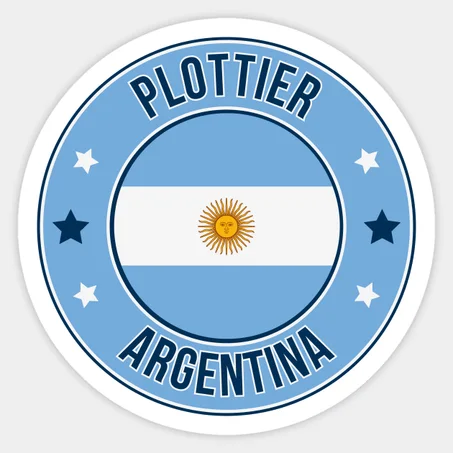 Plottier Sticker