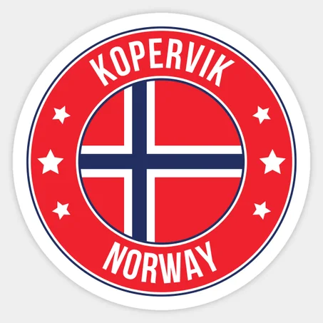 Kopervik Sticker