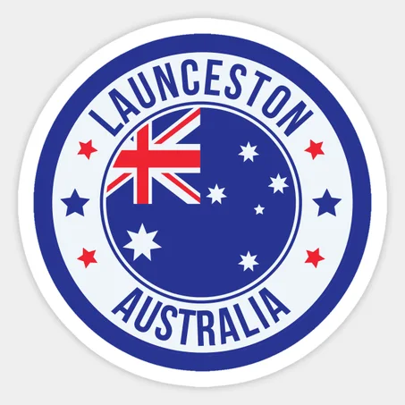 Launceston, Australia Themed Sticker