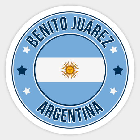 Benito Juarez Sticker