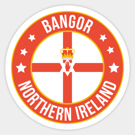 Bangor Northern Ireland Sticker
