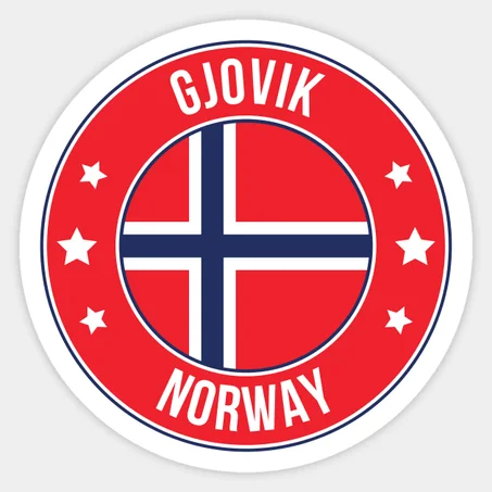Gjovik Sticker
