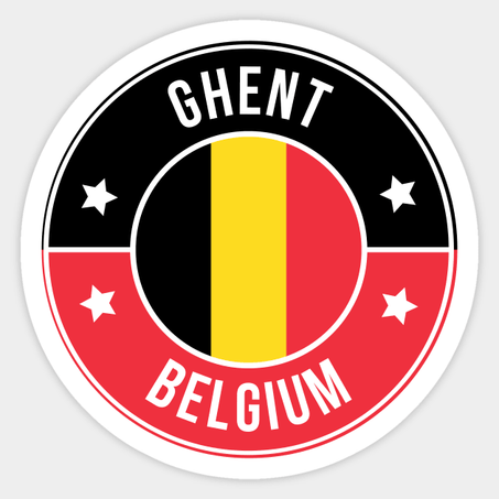 Ghent Sticker