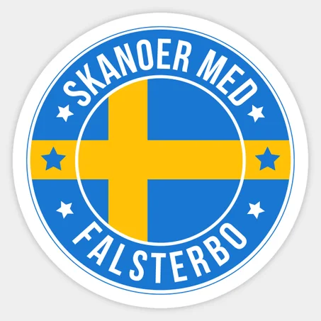 Skanoer med Falsterbo Sticker