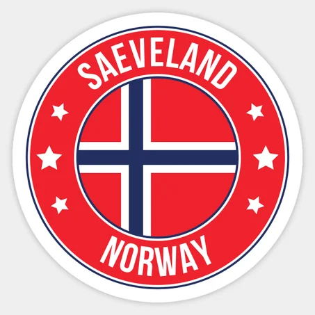 Saeveland Sticker