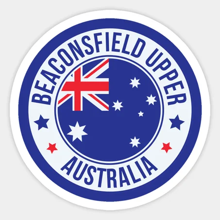 Beaconsfield Upper, Australia, Celebrate Your Hometown with Blue Aussie City Sticker