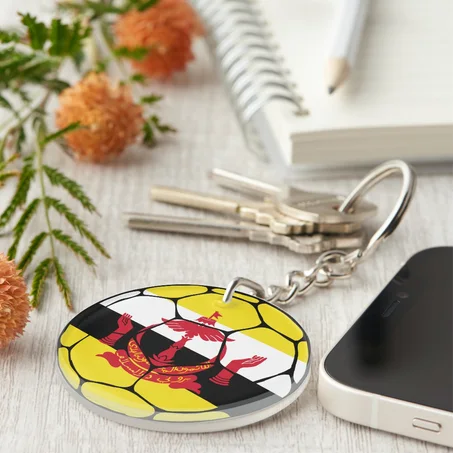 Brunei Football Keychain