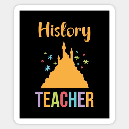 History Teacher Sticker