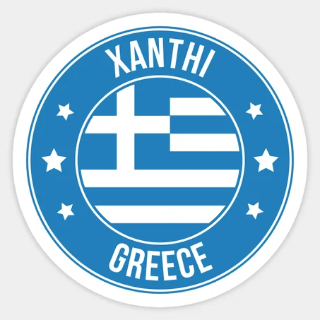 Xanthi Sticker